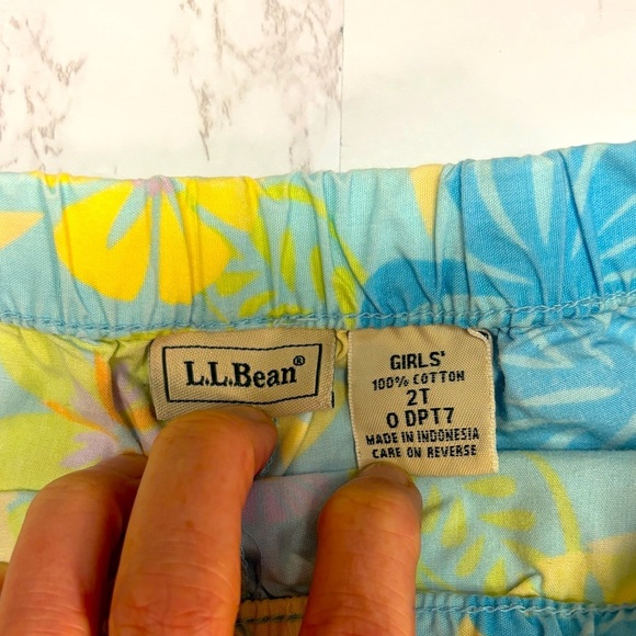 L.L. Bean 2T Floral Skort in excellent used cndtn. 15% off w 2+ bundle, OfrsWlcm - Picture 3 of 7